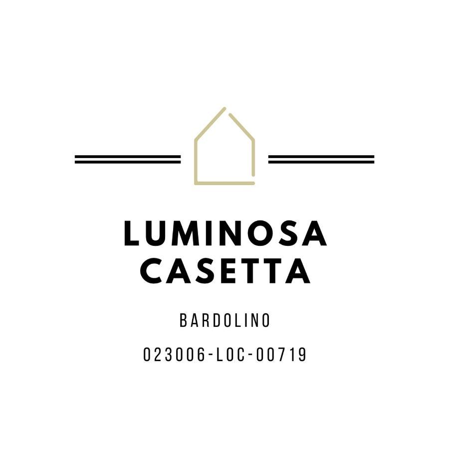 Luminosa Casetta Per Due Apartman Bardolino Kültér fotó
